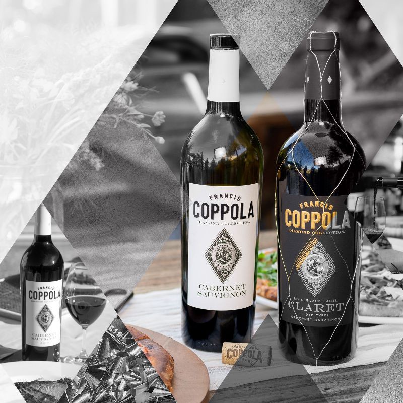 slide 4 of 7, Francis Coppola Diamond Ivory Label Cabernet Sauvignon Red Wine - 750ml Bottle, 750 ml