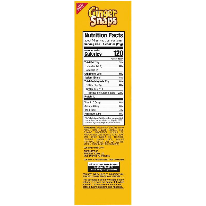 slide 10 of 12, Nabisco Ginger Snaps Cookies - 16oz, 16 oz