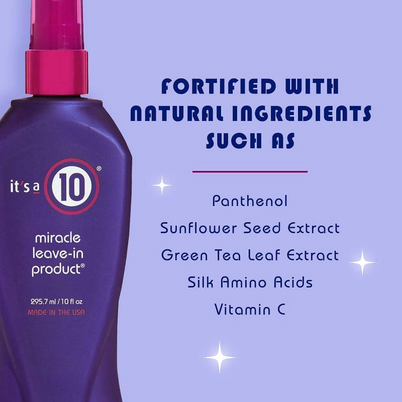slide 4 of 8, It's a 10 Miracle Leave-In Conditioner - 10 fl oz, 10 fl oz