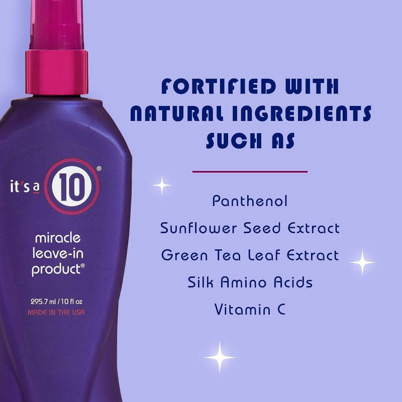 slide 4 of 7, It's a 10 Miracle Leave-In Conditioner - 10 fl oz, 10 fl oz