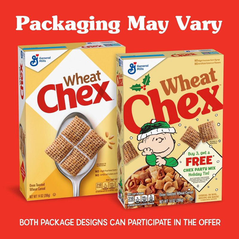 slide 2 of 9, Chex Wheat Breakfast Cereal - 14oz - General Mills, 14 oz