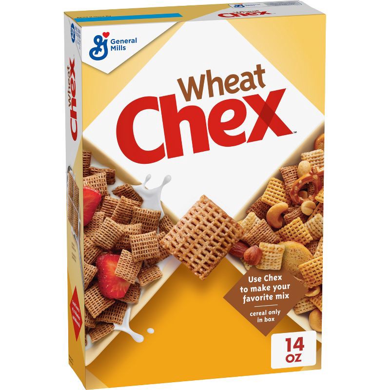 slide 1 of 9, Chex Wheat Breakfast Cereal - 14oz - General Mills, 14 oz