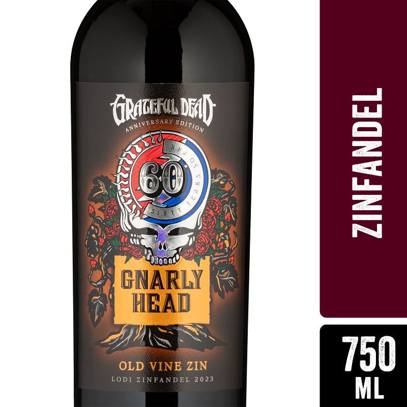 slide 6 of 7, Gnarly Head Zinfandel Wine - 750ml Bottle, 750 ml