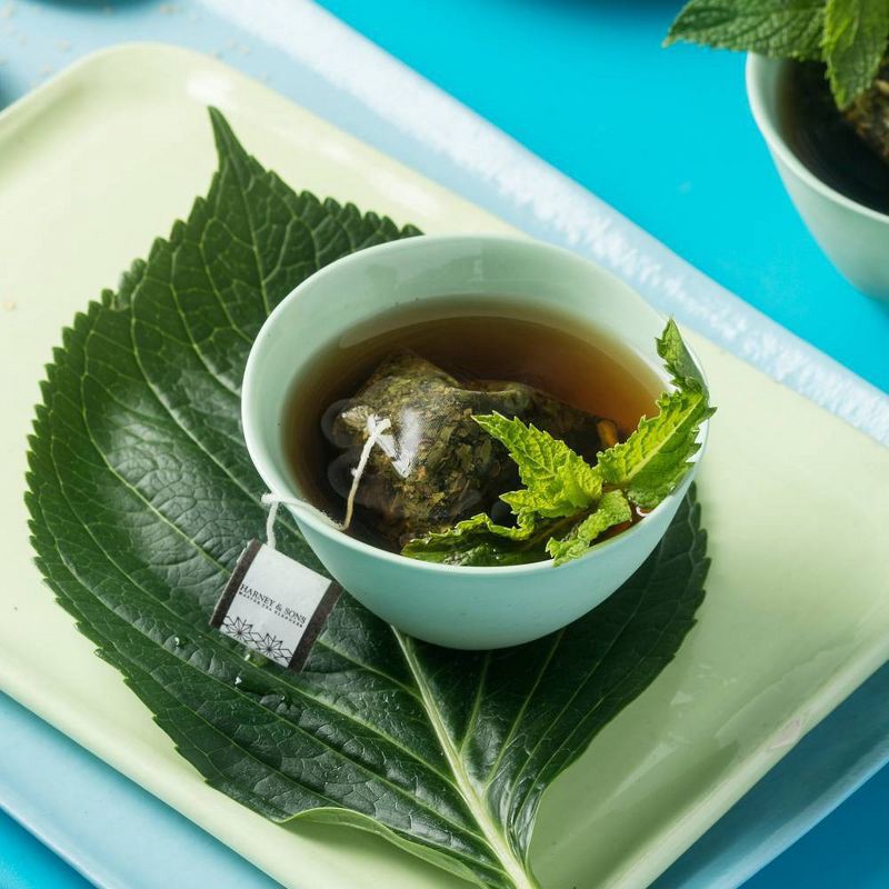 slide 3 of 3, Harney & Sons Peppermint Herbal Tea Sachets - 20ct, 20 ct