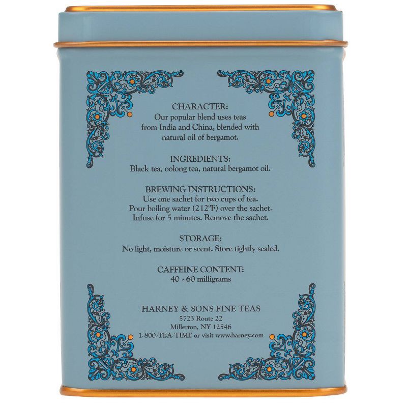 slide 2 of 6, Harney & Sons Earl Grey Black Tea with Bergamot Sachets - 20ct, 20 ct