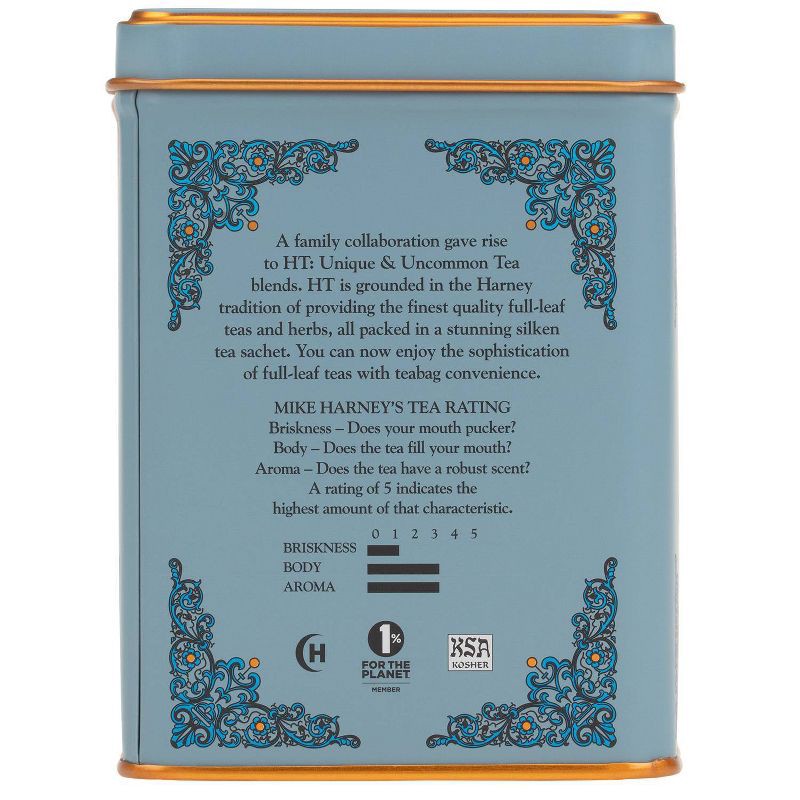 slide 3 of 6, Harney & Sons Earl Grey Black Tea with Bergamot Sachets - 20ct, 20 ct