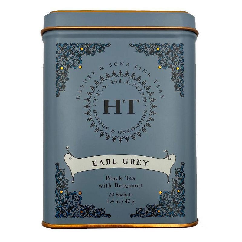 slide 1 of 5, Harney & Sons Earl Grey Black Tea with Bergamot - 20ct, 20 ct