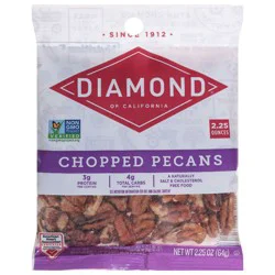 Diamond of California Chopped Pecans - 2.25oz