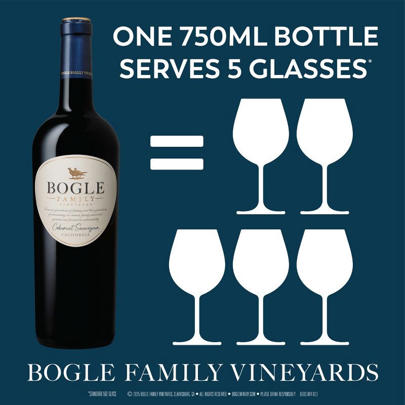 slide 4 of 8, Bogle Vineyards Bogle Cabernet Sauvignon Red WIne - 750ml Bottle, 750 ml