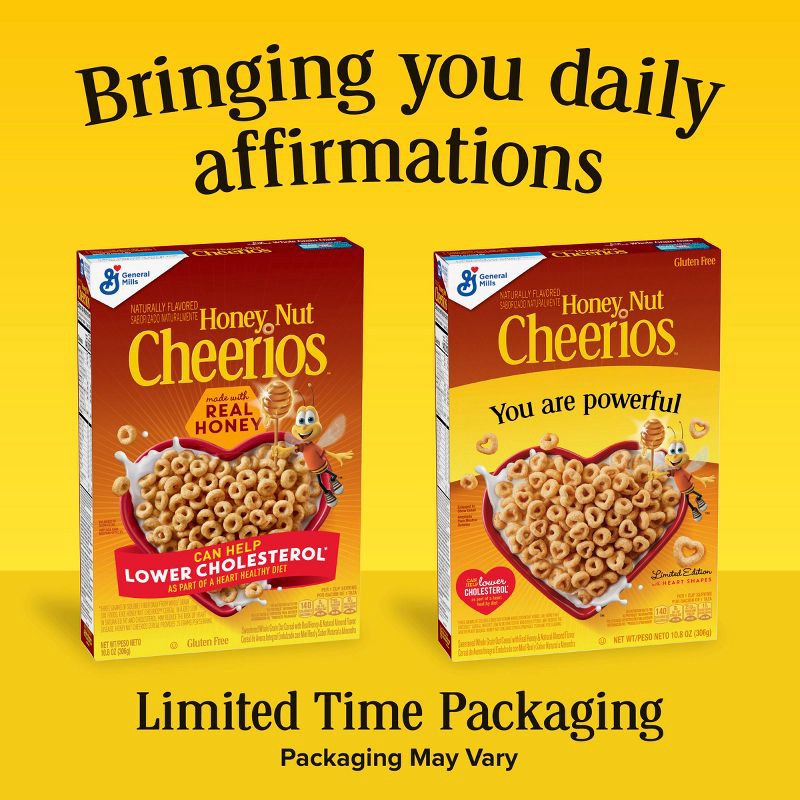 slide 2 of 9, General Mills Honey Nut Cheerios Breakfast Cereal - 10.8oz, 10.8 oz