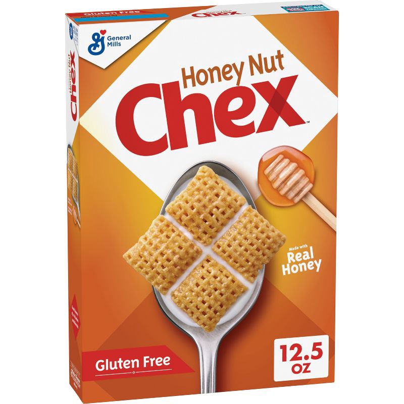 slide 1 of 10, Chex Gluten Free Honey Nut Breakfast Cereal - 12.5oz - General Mills, 12.5 oz