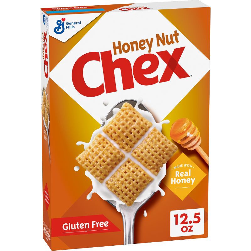 slide 1 of 9, Chex Gluten Free Honey Nut Breakfast Cereal - 12.5oz - General Mills, 12.5 oz