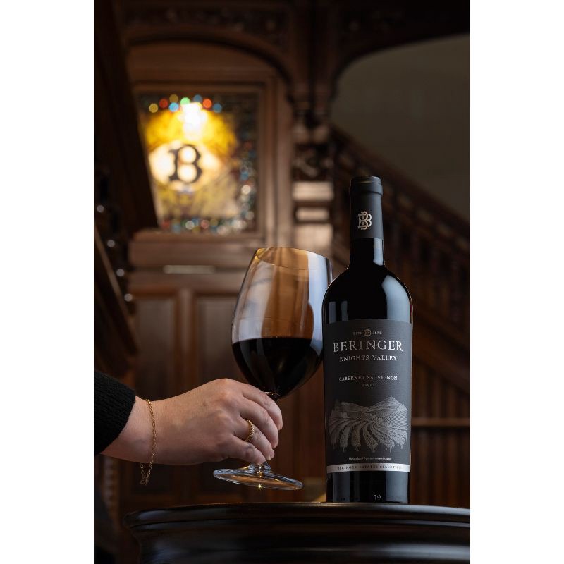 slide 4 of 7, Beringer Knights Valley Cabernet Sauvignon Red Wine - 750ml Bottle, 750 ml