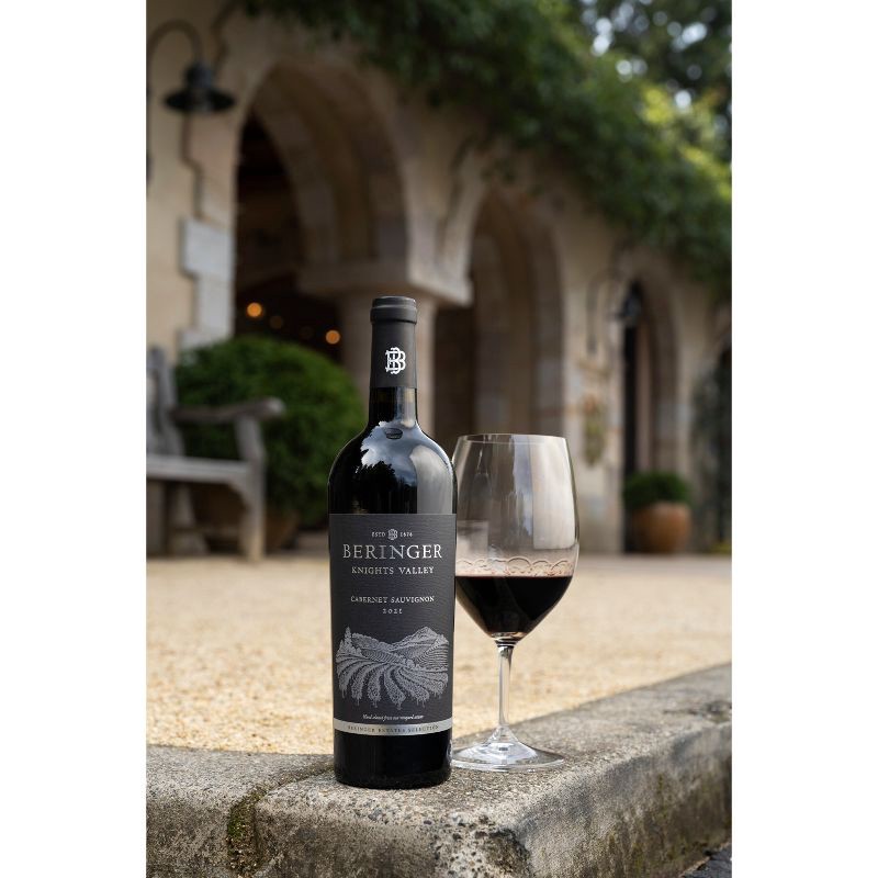 slide 6 of 7, Beringer Knights Valley Cabernet Sauvignon Red Wine - 750ml Bottle, 750 ml