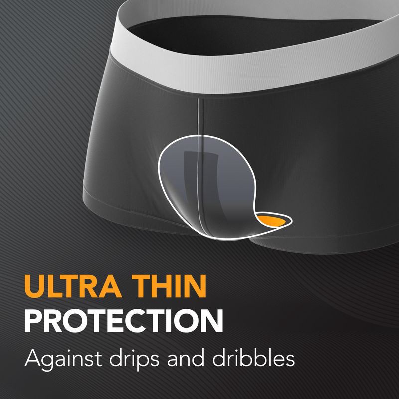 slide 3 of 9, Depend Incontinence Shields/Bladder Control Pads for Men - Light Absorbency - 58ct, 58 ct