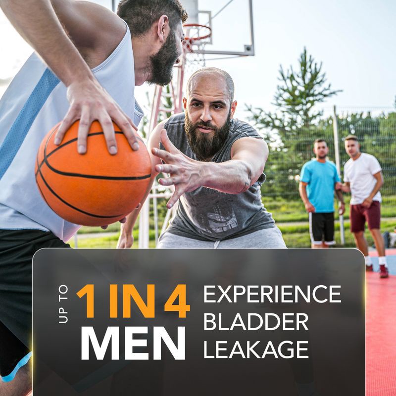 slide 9 of 9, Depend Incontinence Shields/Bladder Control Pads for Men - Light Absorbency - 58ct, 58 ct