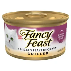 Purina Fancy Feast Grilled Chicken Flavor Gravy Wet Cat Food - 3oz