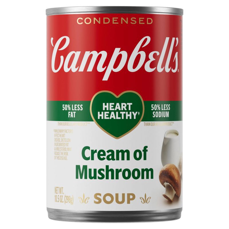 slide 10 of 12, Campbell's Condensed Healthy Request Cream of Mushroom Soup - 10.5oz, 10.5 oz