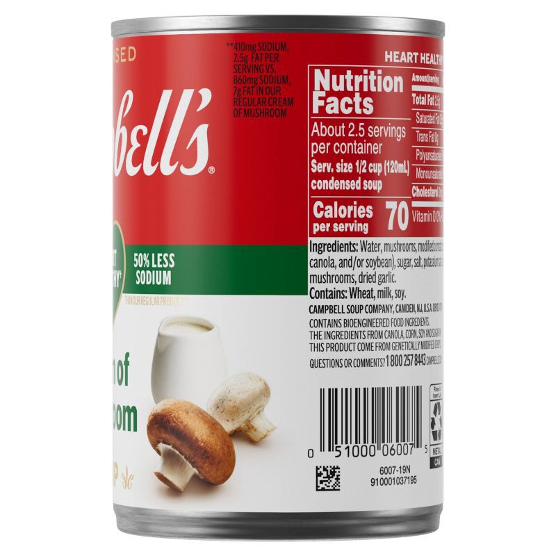slide 11 of 12, Campbell's Condensed Healthy Request Cream of Mushroom Soup - 10.5oz, 10.5 oz