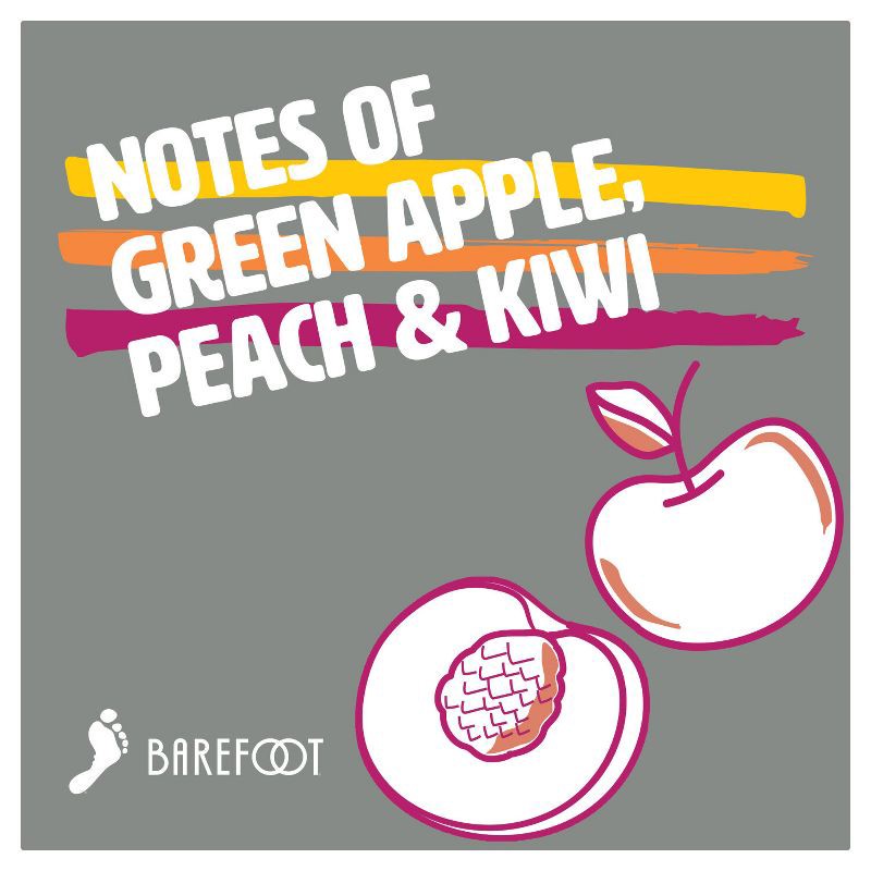 slide 4 of 9, Barefoot Bubbly Brut Cuvee Champagne Sparkling Wine - 750ml Bottle, 750 ml