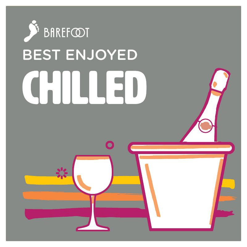 slide 7 of 9, Barefoot Bubbly Brut Cuvee Champagne Sparkling Wine - 750ml Bottle, 750 ml