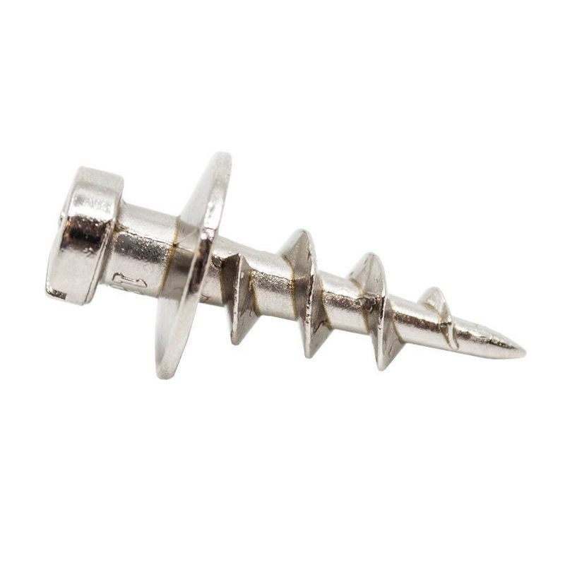 slide 3 of 8, Under the Roof Decorating Screws Nickel Project Pack: Metal Decorative Fasteners for Hanging & Wall Use, 14 Pack, 14 ct
