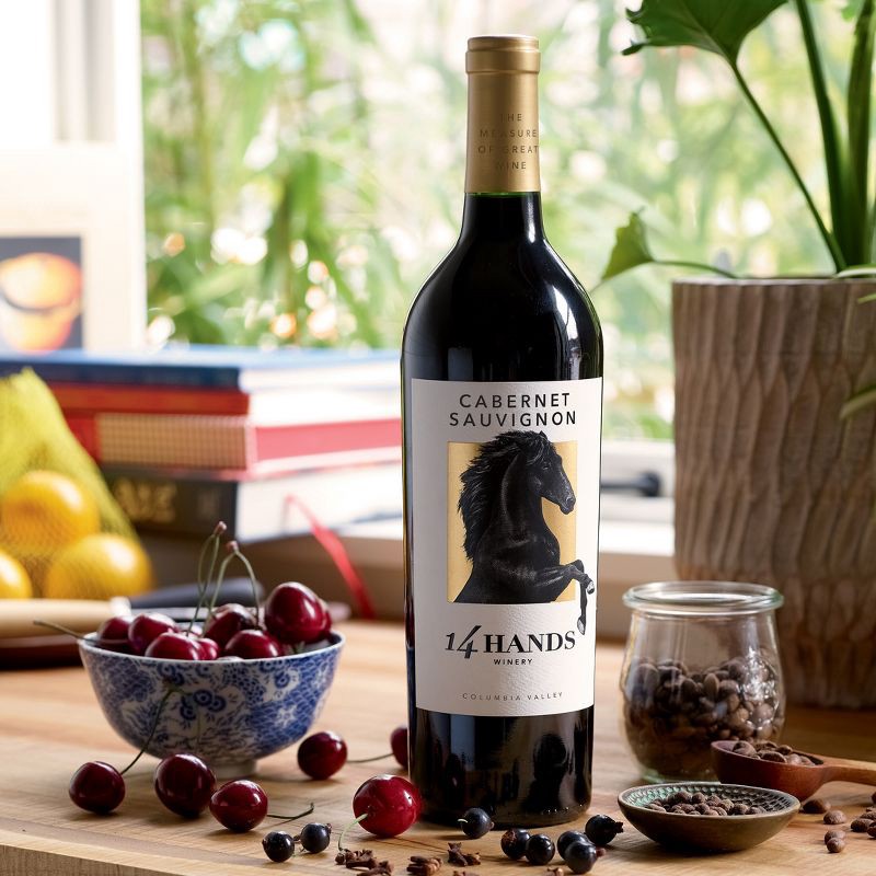 slide 7 of 7, 14 Hands Winery 14 Hands Cabernet Sauvignon Red Wine - 750ml Bottle, 750 ml
