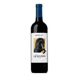 14 Hands Winery 14 Hands Merlot Red Wine - 750ml Bottle