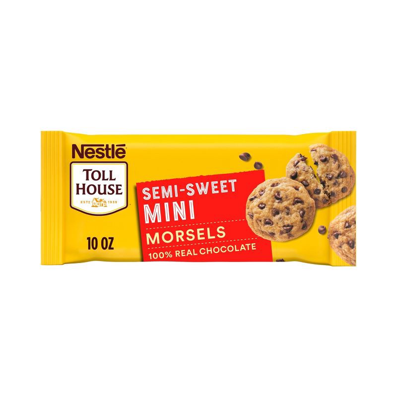 slide 1 of 13, Nestle Toll House Semi-Sweet Chocolate Mini Chocolate Chips for Baking- 10oz, 10 oz