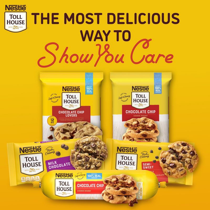 slide 9 of 13, Nestle Toll House Semi-Sweet Chocolate Mini Chocolate Chips for Cookie Baking - 10oz, 10 oz