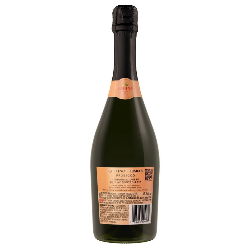 slide 2 of 15, Ruffino Lumina Prosecco DOC Italian White Sparkling Wine - 750ml Bottle, 750 ml