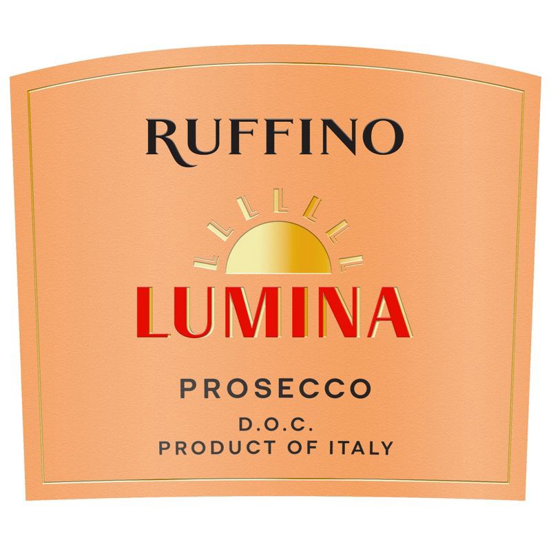 slide 14 of 15, Ruffino Lumina Prosecco DOC Italian White Sparkling Wine - 750ml Bottle, 750 ml