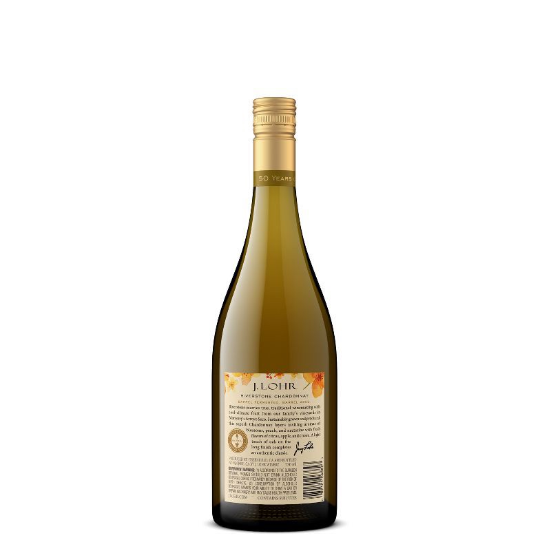 slide 2 of 3, J. Lohr Estates Riverstone Chardonnay - 750ml Bottle, 750 ml