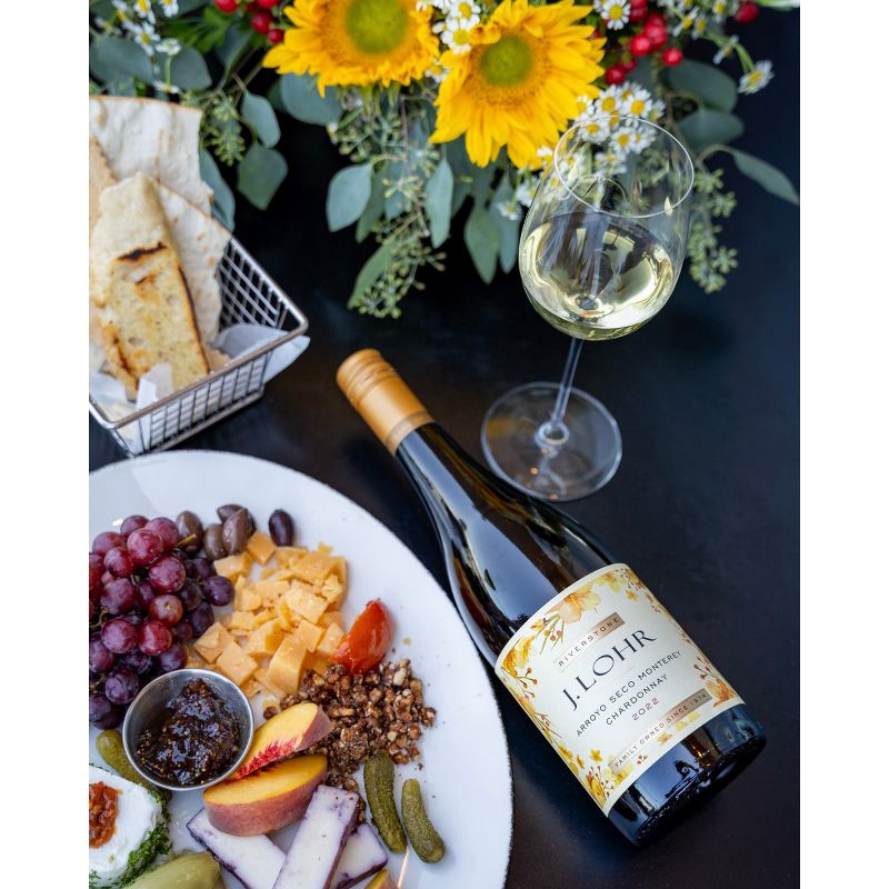 slide 3 of 3, J. Lohr Estates Riverstone Chardonnay - 750ml Bottle, 750 ml