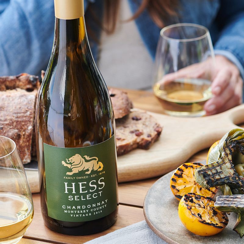 slide 2 of 4, Hess Select Chardonnay White Wine - 750ml Bottle, 750 ml