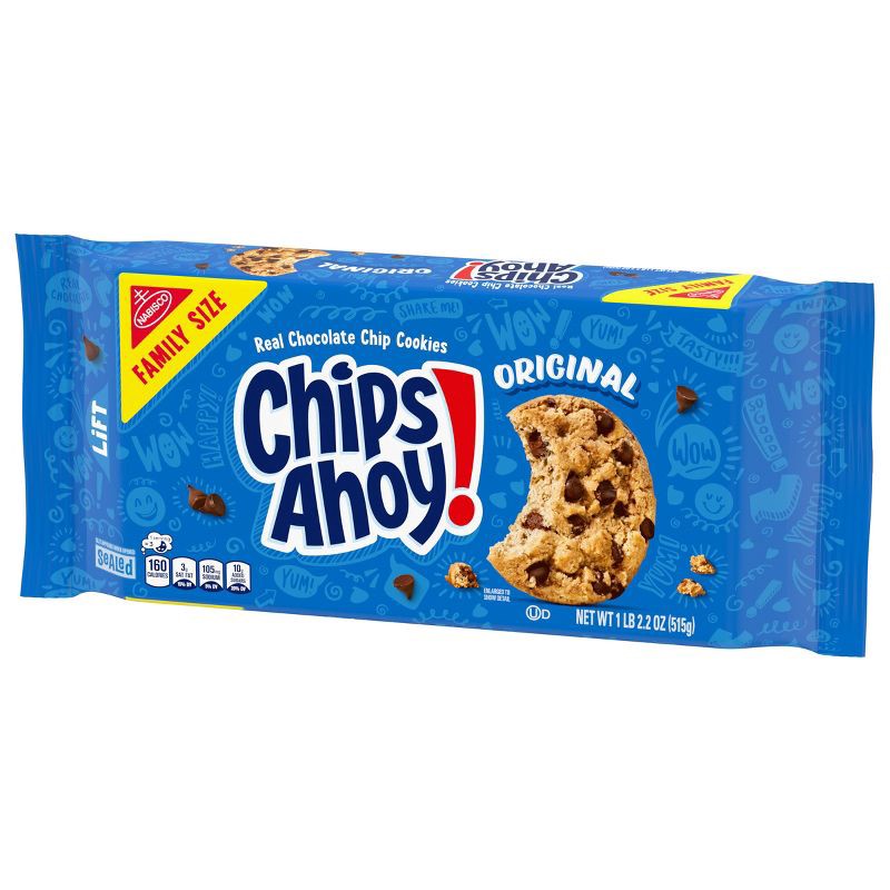 slide 8 of 15, Chips Ahoy! Original Chocolate Chip Cookies Family Size -18.2oz, 18.2 oz