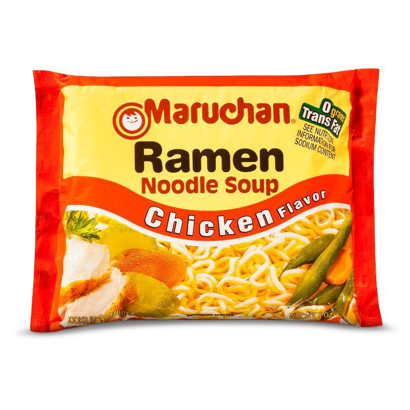 slide 1 of 7, Maruchan Chicken Ramen Noodle Soup - 3oz, 3 oz