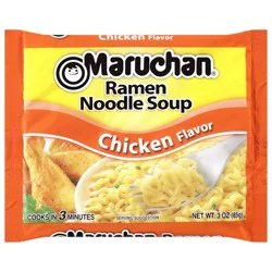 Maruchan Chicken Ramen Noodle Soup - 3oz