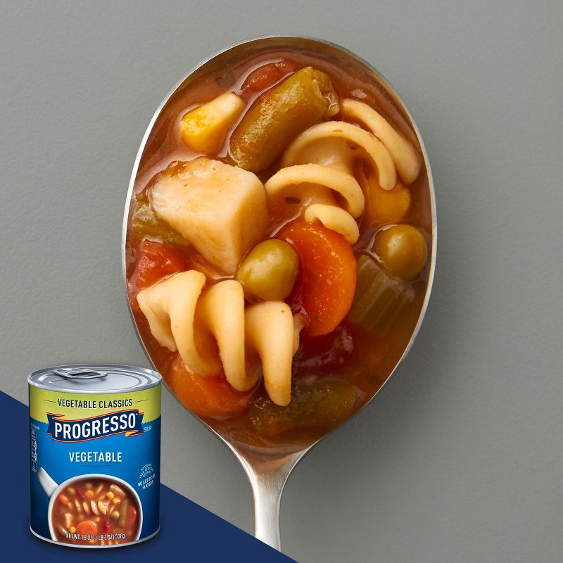 slide 3 of 8, Progresso Vegetable Classics Vegetable Soup - 19oz, 19 oz