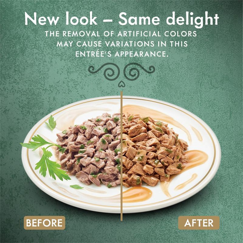 slide 2 of 9, Purina Fancy Feast Medleys In a Delicate Sauce Gourmet Fish Flavor Wet Cat Food Wild Salmon Florentine with Garden Greens - 3oz, 3 oz