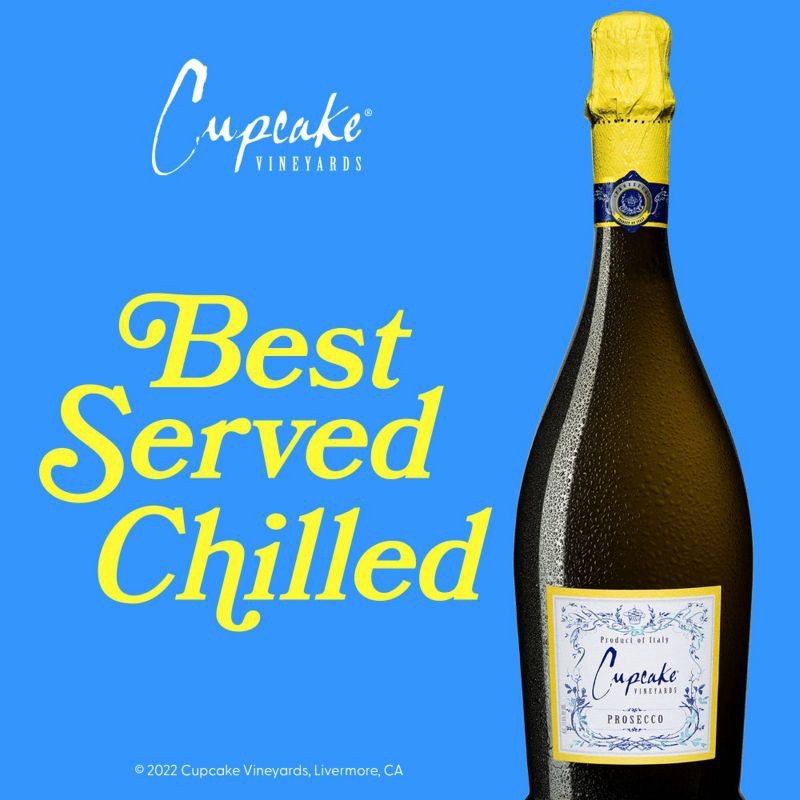 slide 5 of 9, Cupcake Vineyards Cupcake Prosecco Wine - 750ml Bottle, 750 ml