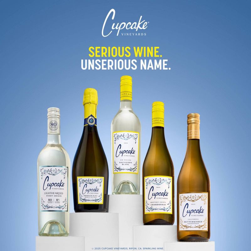 slide 8 of 9, Cupcake Vineyards Cupcake Prosecco Wine - 750ml Bottle, 750 ml