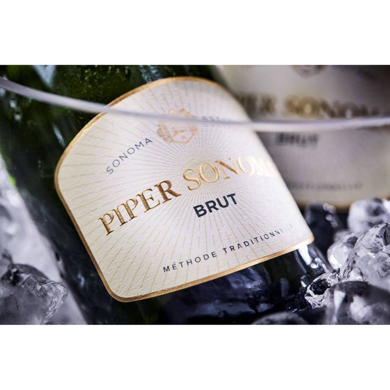 slide 4 of 4, Piper Sonoma Brut Sparkling Wine - 750ml Bottle, 750 ml