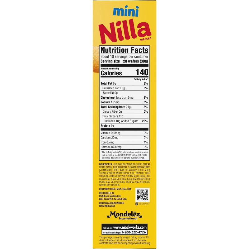 slide 12 of 14, Nilla Mini Vanilla Wafer Cookies - 11oz, 11 oz