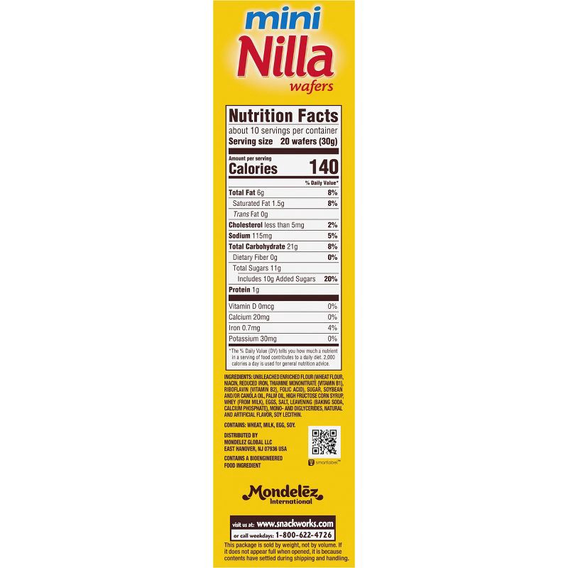 slide 6 of 14, Nilla Mini Vanilla Wafer Cookies - 11oz, 11 oz