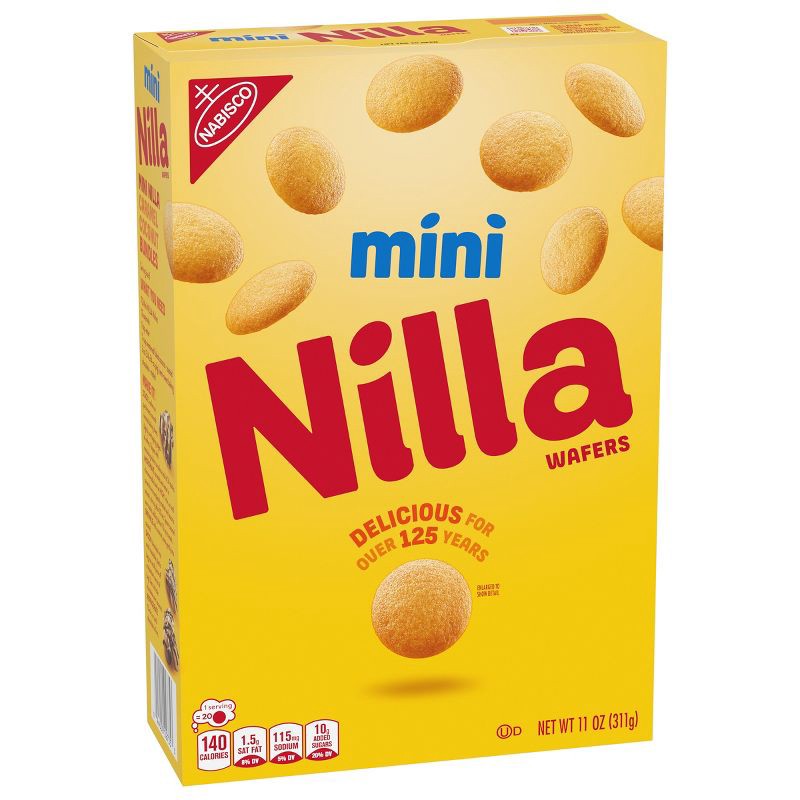slide 8 of 14, Nilla Mini Vanilla Wafer Cookies - 11oz, 11 oz