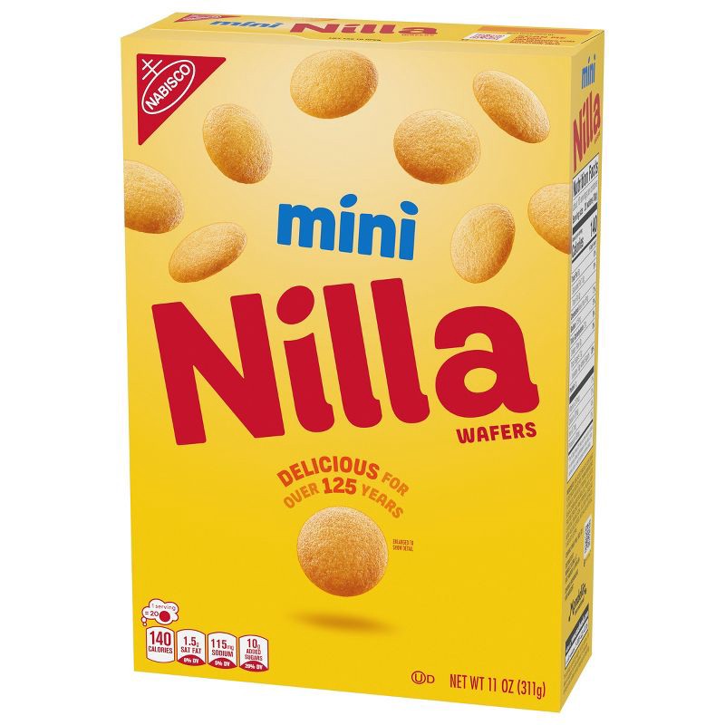 slide 9 of 14, Nilla Mini Vanilla Wafer Cookies - 11oz, 11 oz