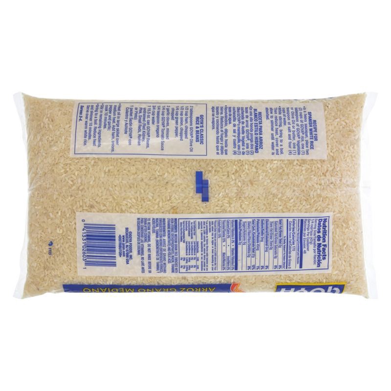 slide 3 of 3, Goya Enriched Medium Grain White Rice - 5lbs, 5 lb