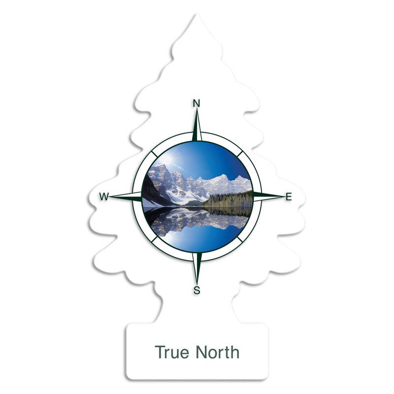 slide 3 of 4, Little Trees True North Air Freshener 3pk, 3 ct