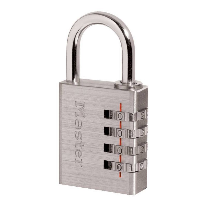 slide 2 of 3, Master Lock Asst Colors Dl 3/16 Reset Lock: Multicolor Steel Combination Padlock for Luggage & Sport Bags, 1 ct
